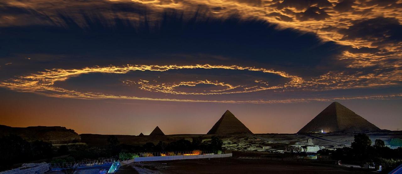 Tut Pyramids View Hotel Kafret el-Gabal Eksteriør billede