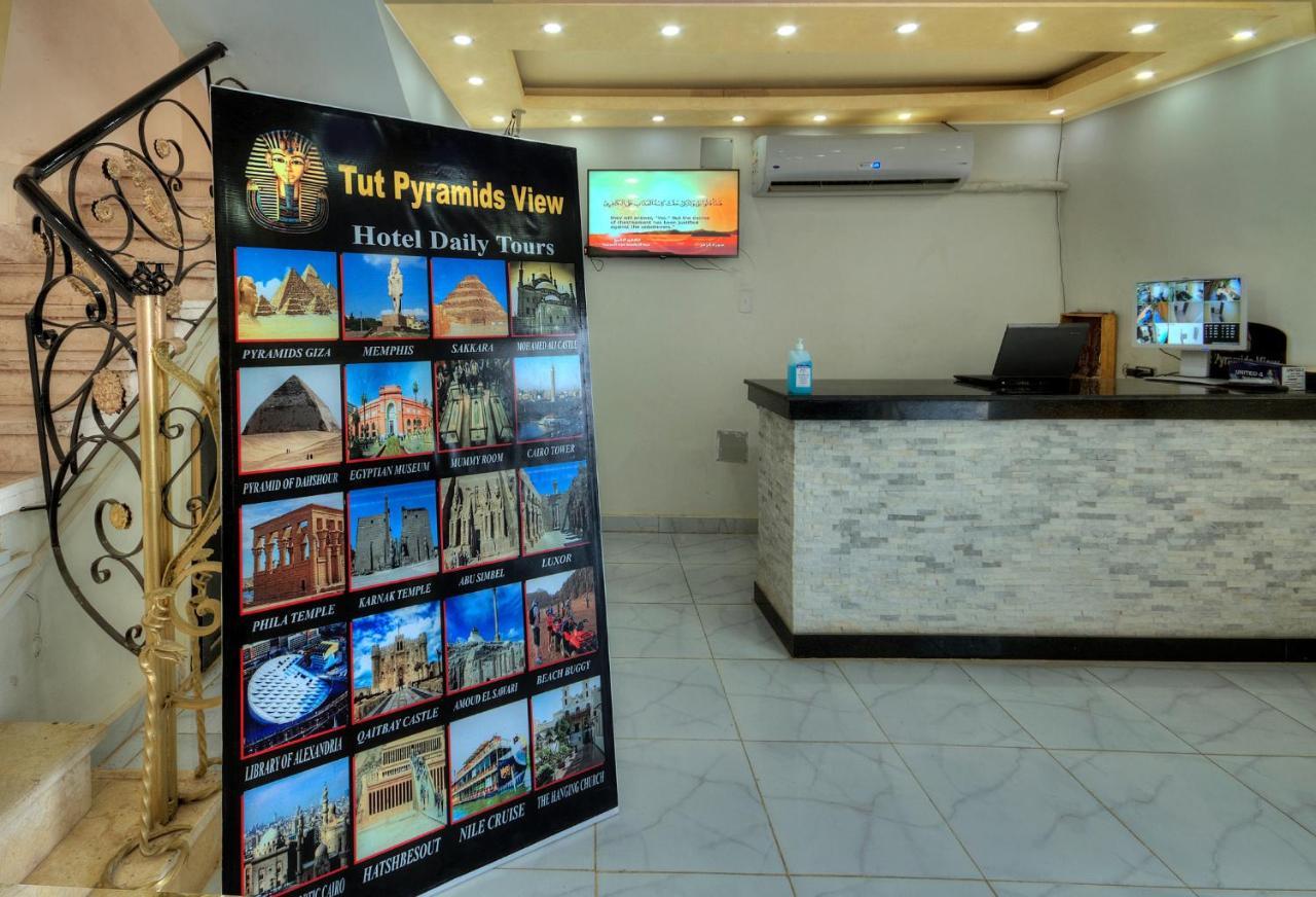 Tut Pyramids View Hotel Kafret el-Gabal Eksteriør billede