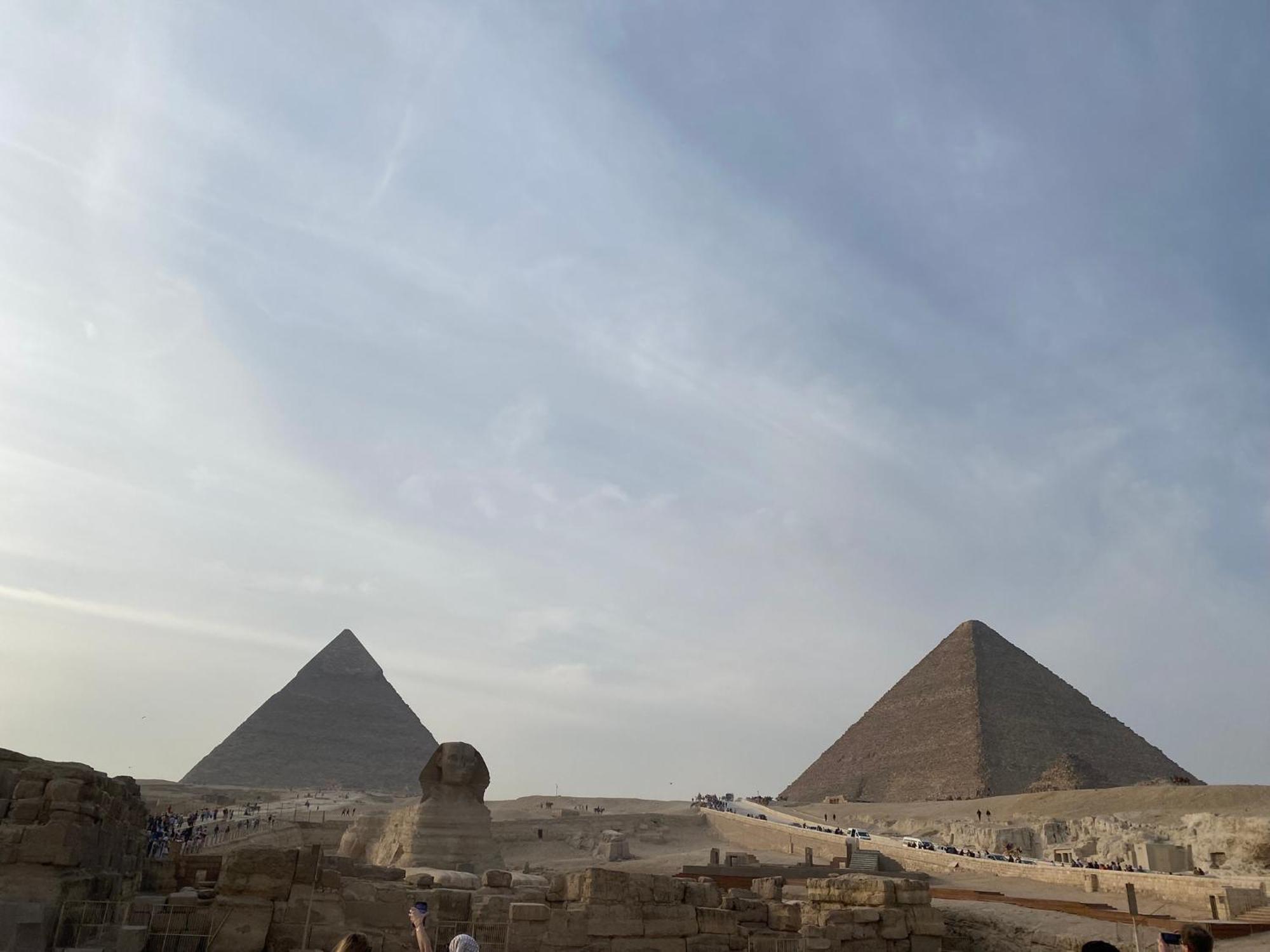 Tut Pyramids View Hotel Kafret el-Gabal Eksteriør billede