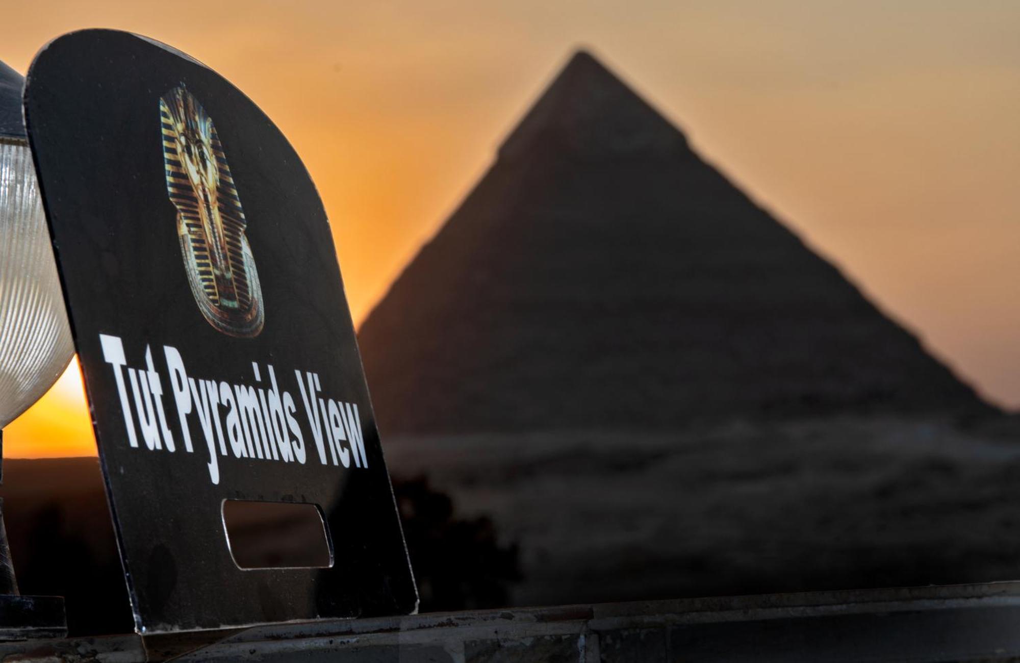 Tut Pyramids View Hotel Kafret el-Gabal Eksteriør billede